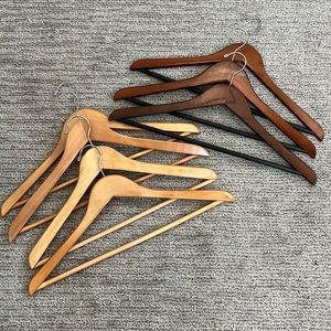 Wooden Hangers (set of 7) Free bundled with any other item